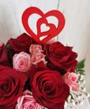 Kvetinový box - The best for you z červených ruží