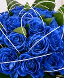Kytica modrých ruží detail