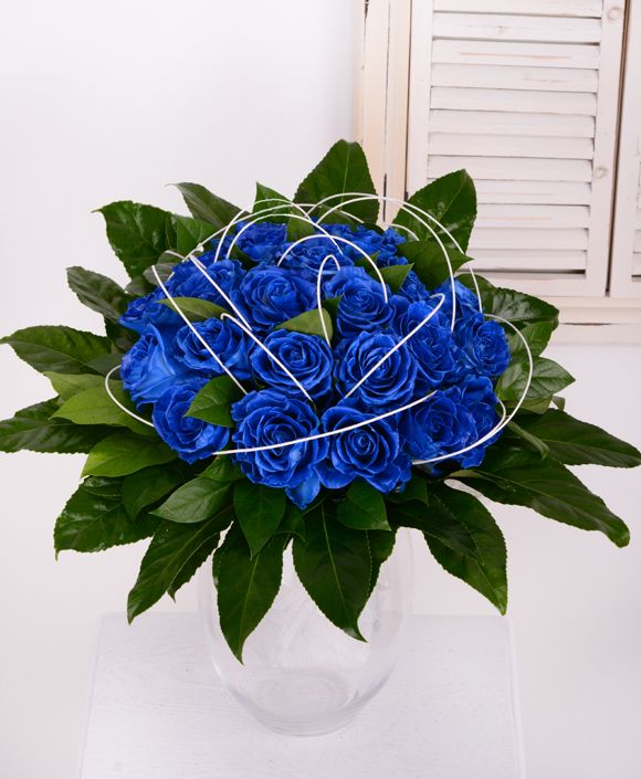 Kytica modrých ruží